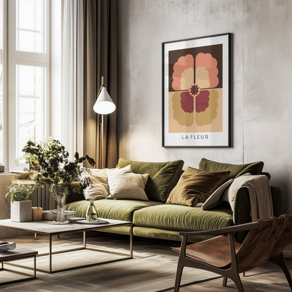 La Fleur - Poster / Art Print - interiör