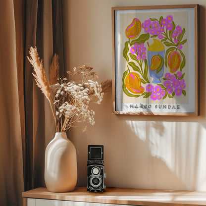 Mango Sundae - Poster / Art Print - interiör