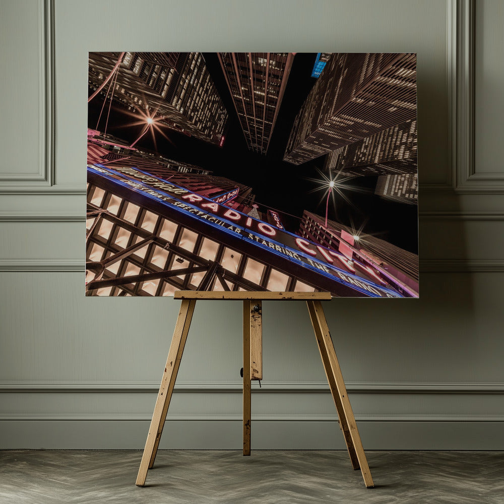 New York Radio City Music Hall - Poster / Art Print - interiör