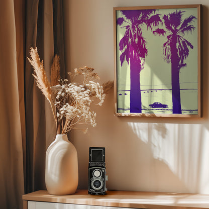 Palms - Poster / Art Print - interiör