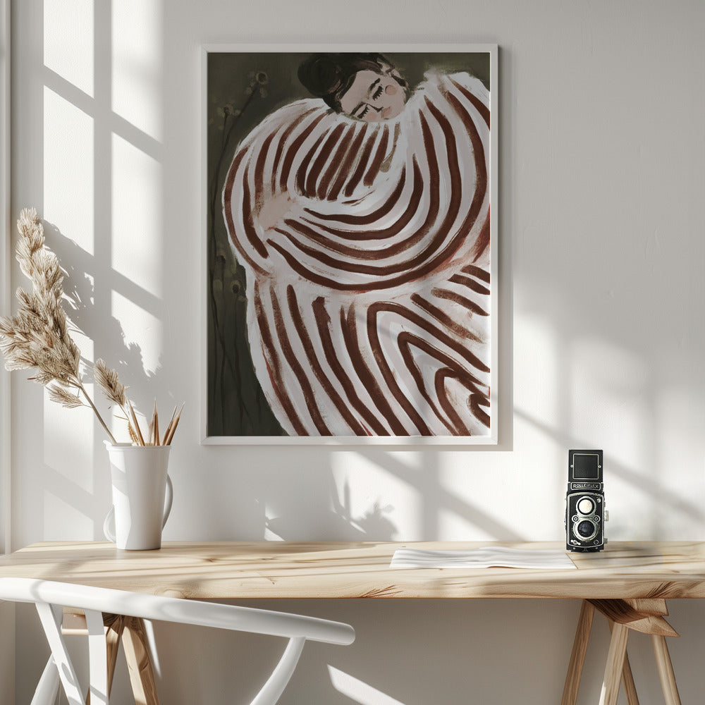 Sleeping princess - Poster / Art Print - interiör