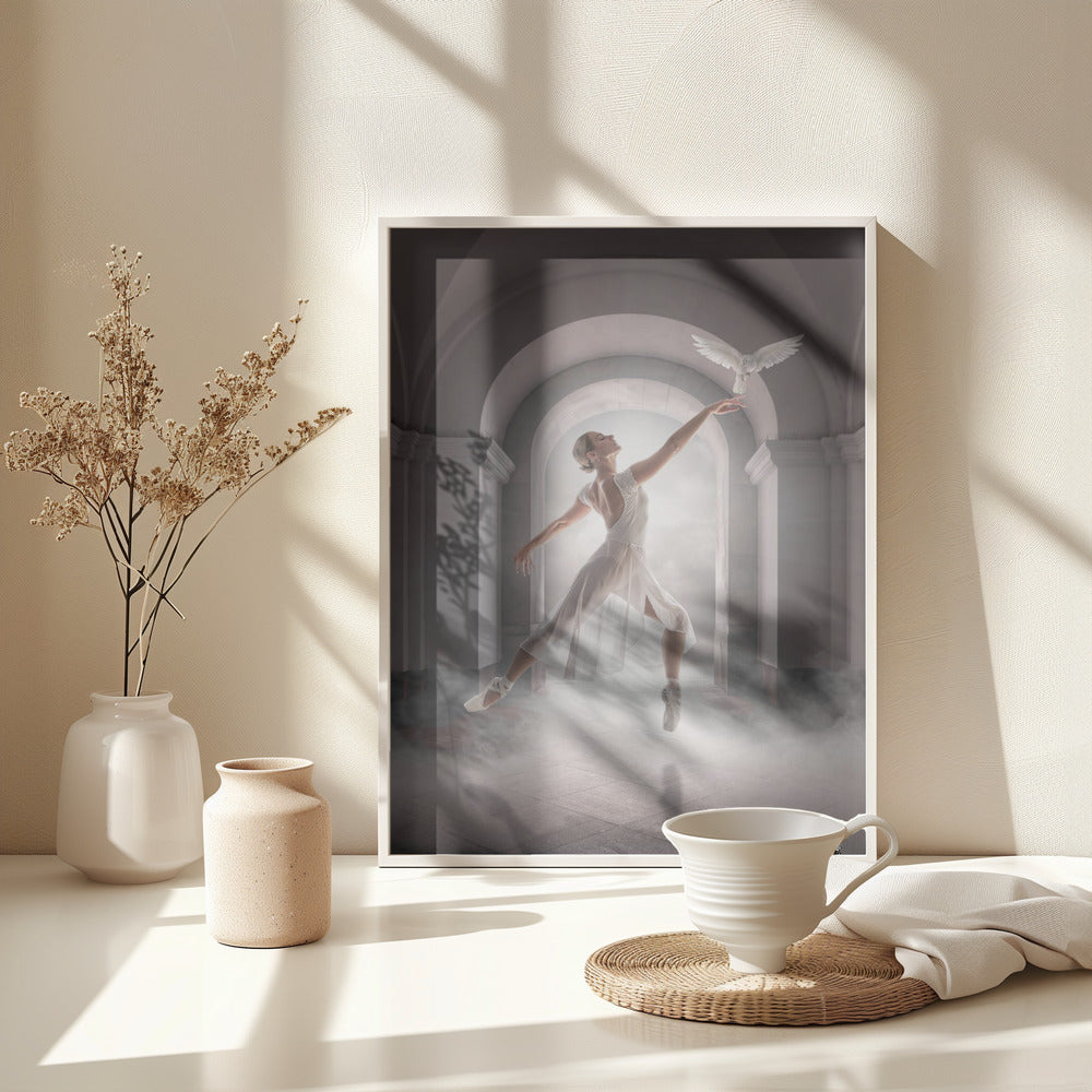 BirdDance - Poster / Art Print - interiör