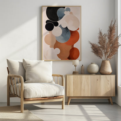 Abstract Clouds No 1 - Poster / Art Print - interiör