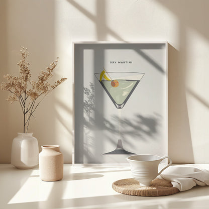 Dry Martini - Poster / Art Print - interiör