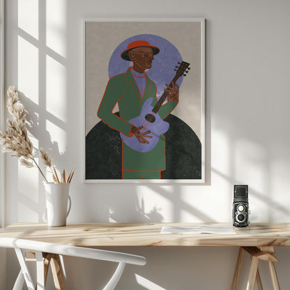 MUSICIAN GUY XII - Poster / Art Print - interiör