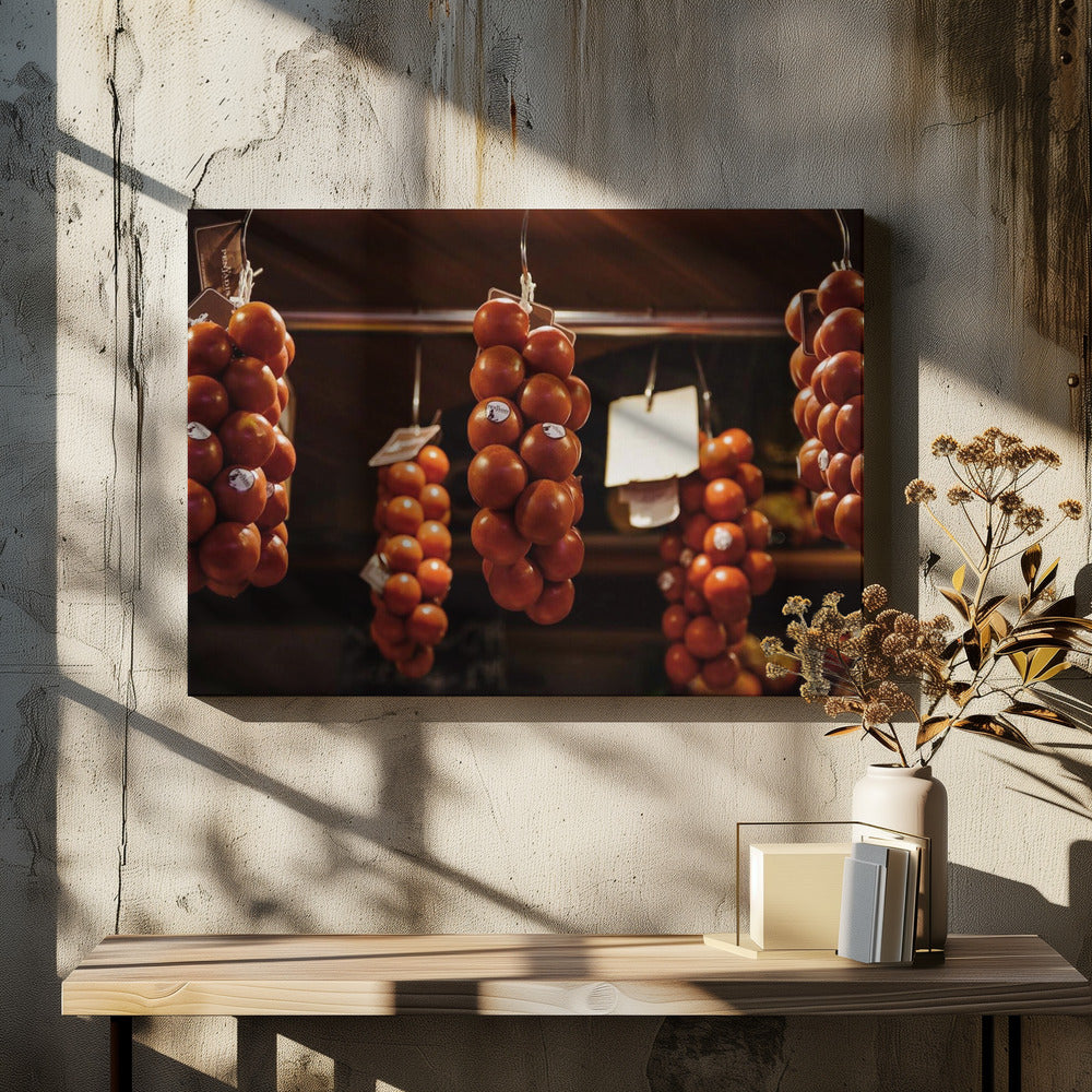Barcelona Tomatoes - Poster / Art Print - interiör