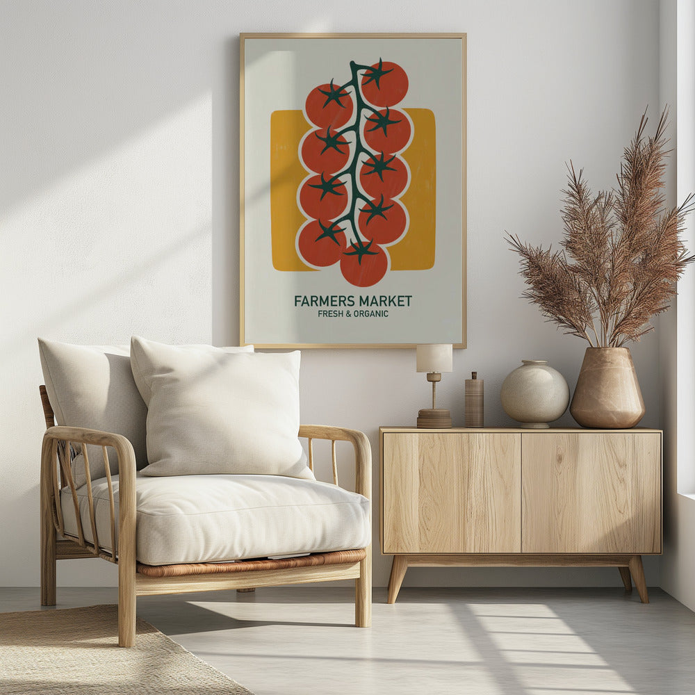 Farmers Market - Poster / Art Print - interiör