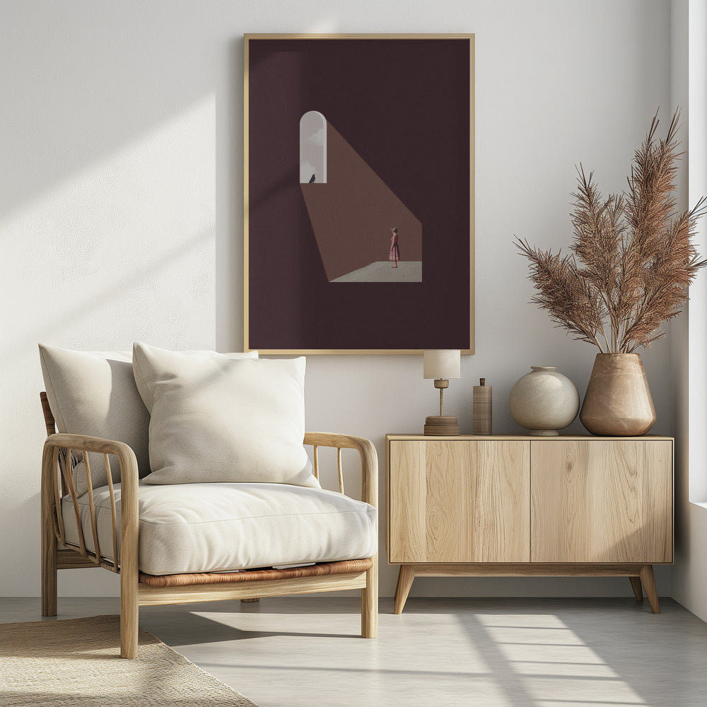 Enlighten me - Poster / Art Print - interiör