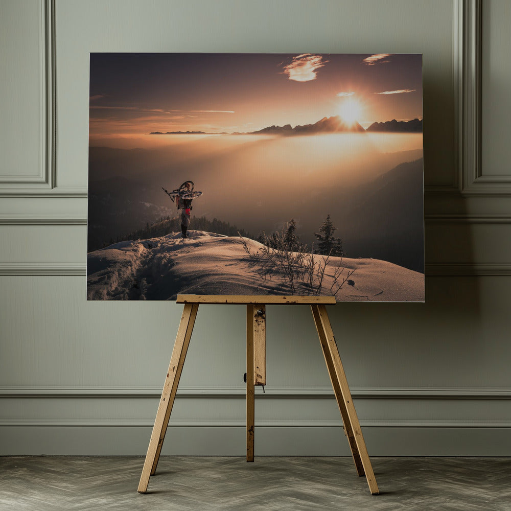 Greeting to the Sun - Poster / Art Print - interiör