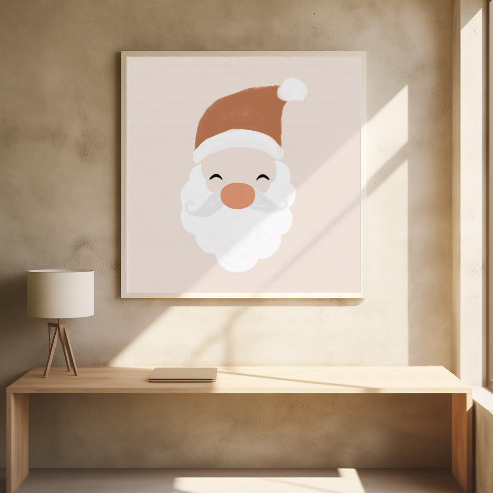 Santa - Poster / Art Print - interiör