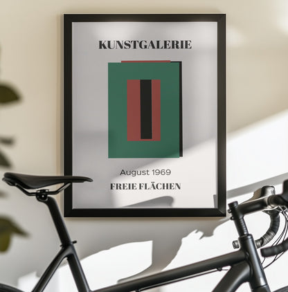 Kunstgalerie no. 01 - Poster / Art Print - interiör