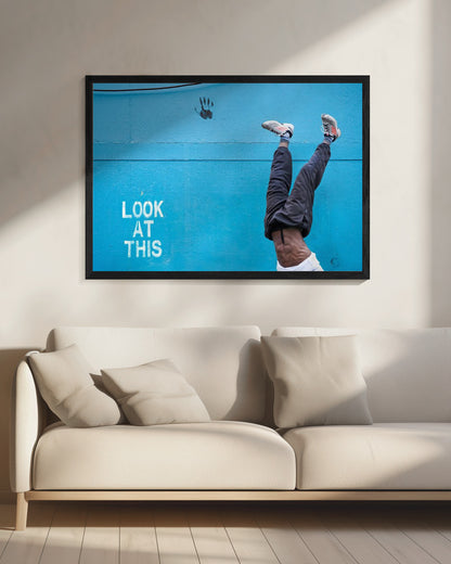Look at this - Poster / Art Print - interiör