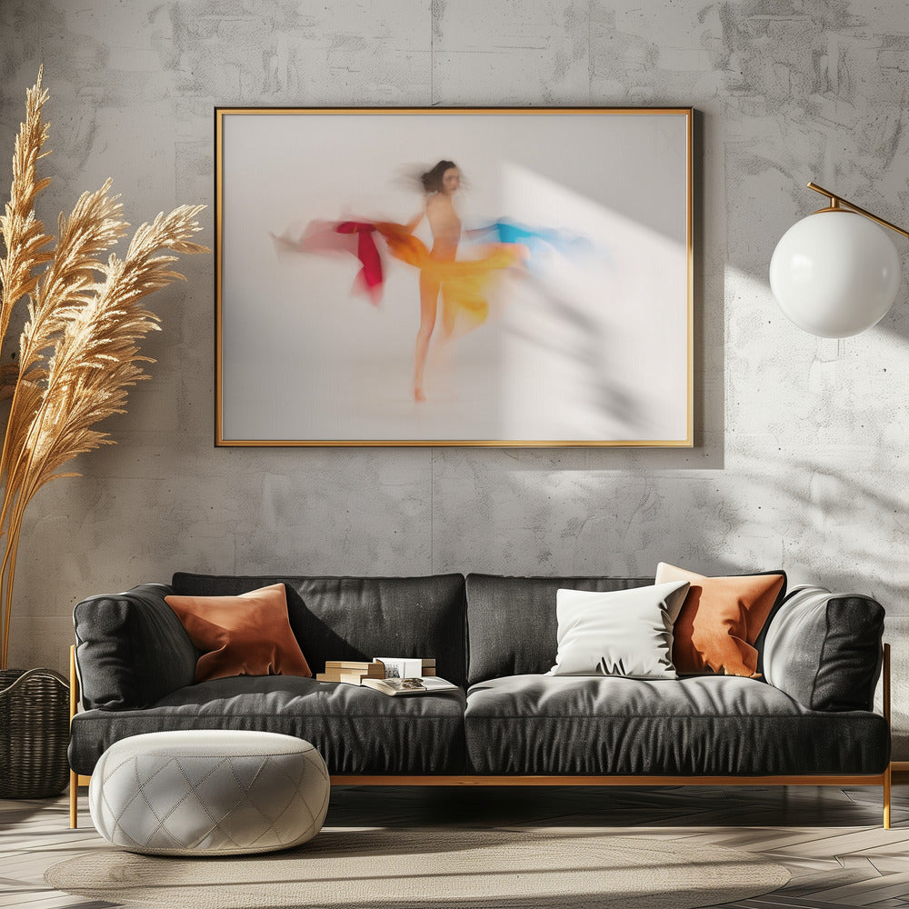 Colours - Poster / Art Print - interiör