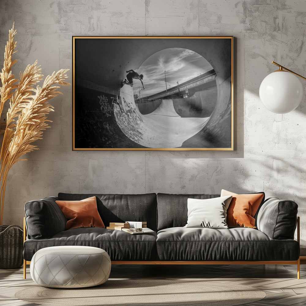 Full Pipe @ Sam Taeymans - Poster / Art Print - interiör