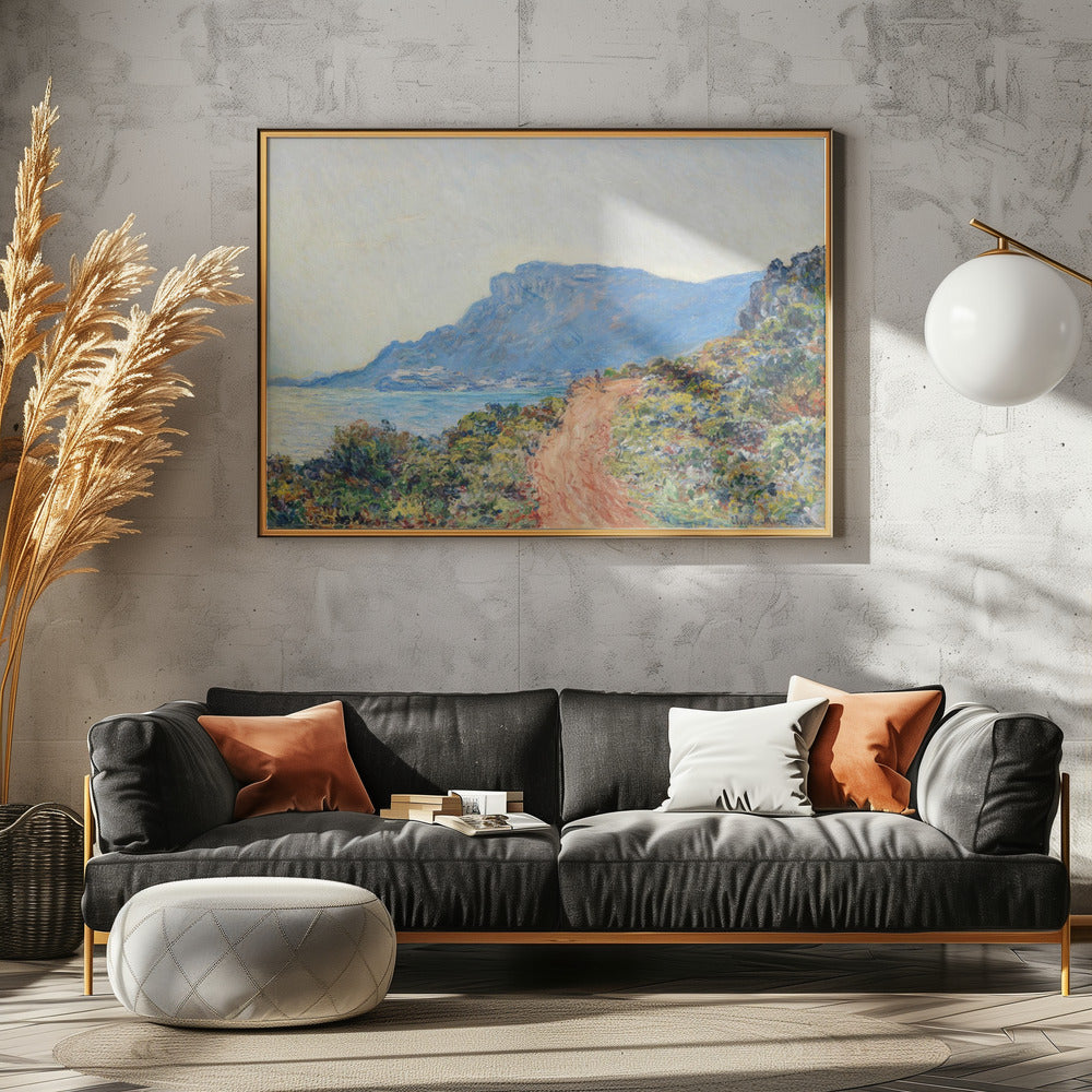 The Corniche Near Monaco (1884) - Poster / Art Print - interiör