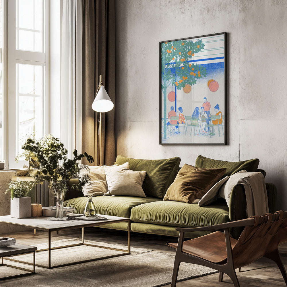 El Raval - Poster / Art Print - interiör