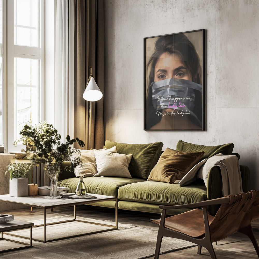 What Happens In the Lady Lair - Poster / Art Print - interiör