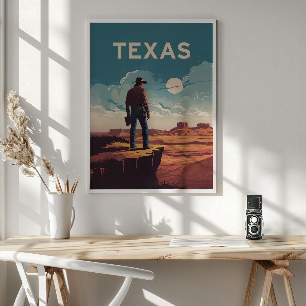 Texas - Poster / Art Print - interiör