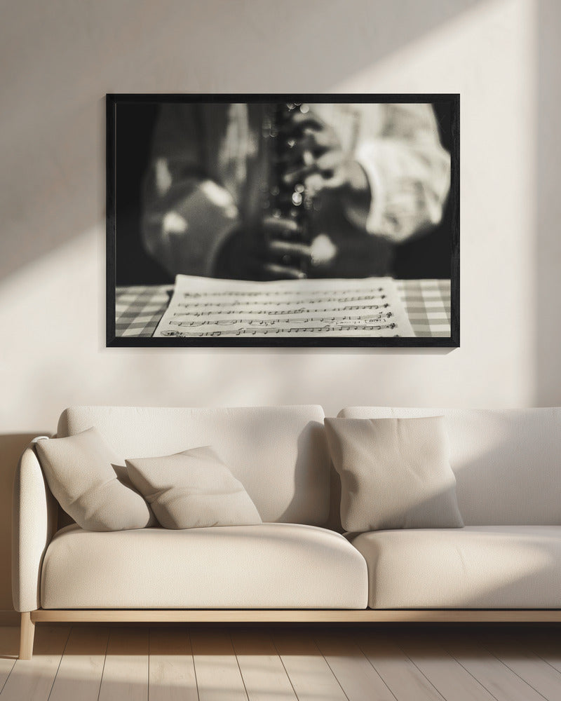 The magic of Queralt's music - Poster / Art Print - interiör