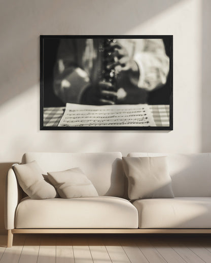 The magic of Queralt's music - Poster / Art Print - interiör