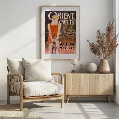 Orient Cycles Lead the Leaders - Poster / Art Print - interiör