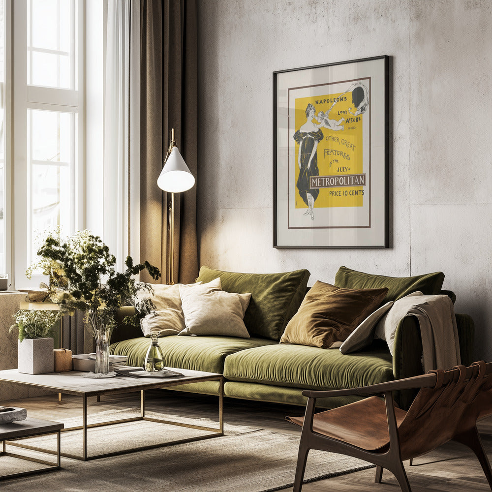 Napoleons Love Affair - Poster / Art Print - interiör