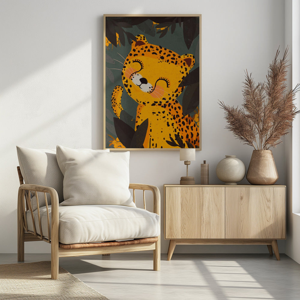 Little Leo - Poster / Art Print - interiör