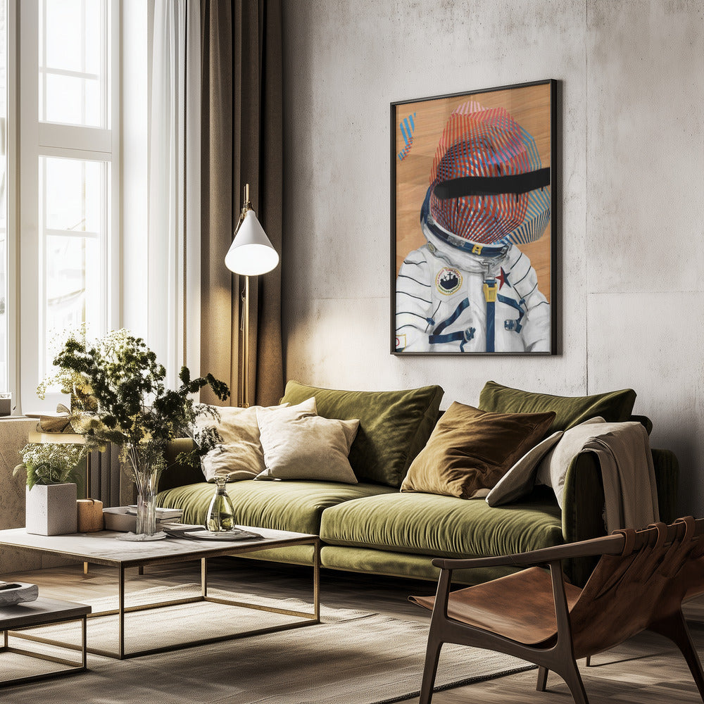 Spaceman 2 - Poster / Art Print - interiör