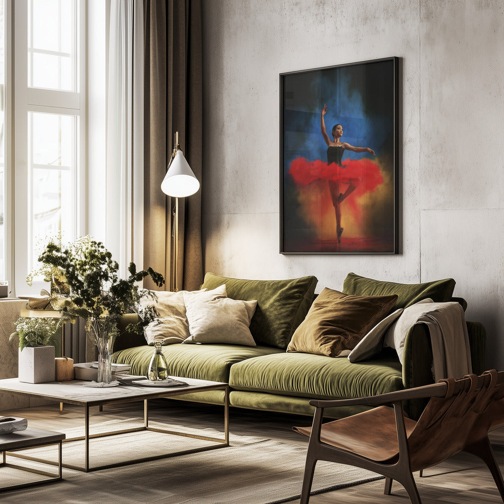 Color Dance - Poster / Art Print - interiör