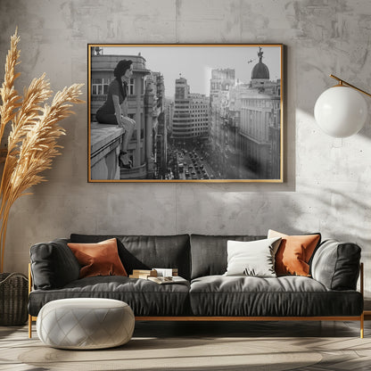 Mad Madrid - Poster / Art Print - interiör