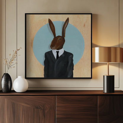David Lynch Rabbit - Poster / Art Print - interiör