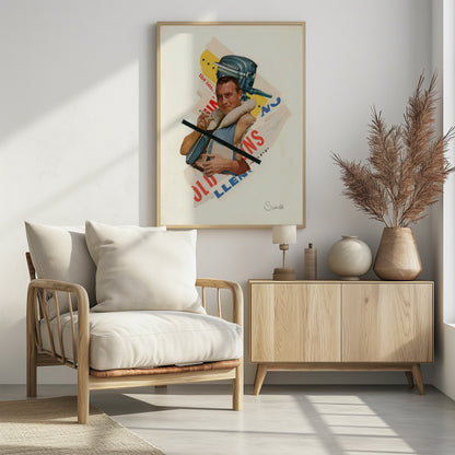 Best Fishing - Poster / Art Print - interiör