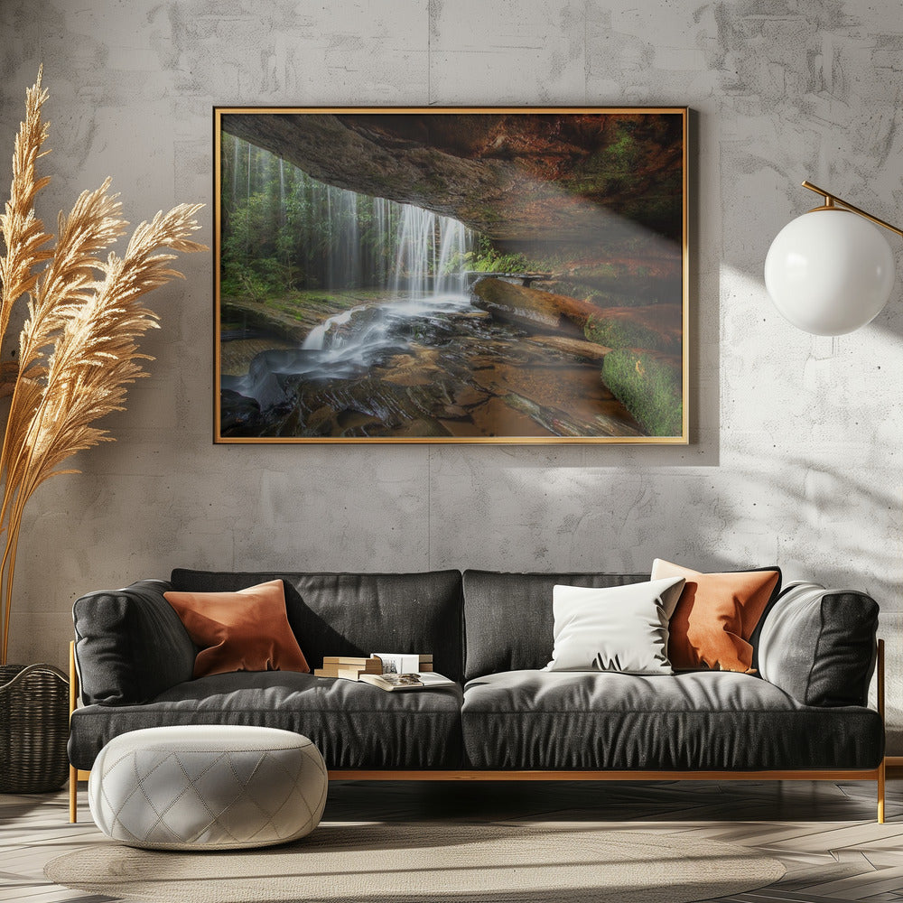 Under The Ledge - Poster / Art Print - interiör