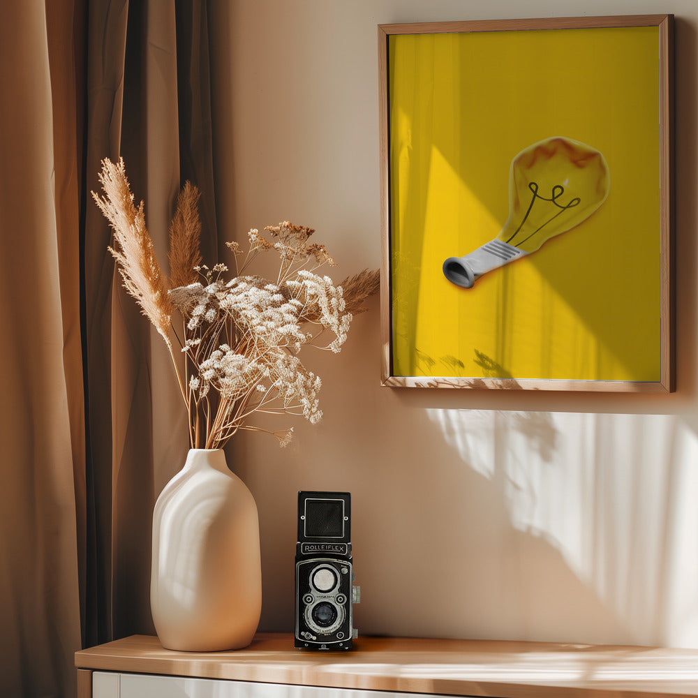 Deflated Idea - Poster / Art Print - interiör