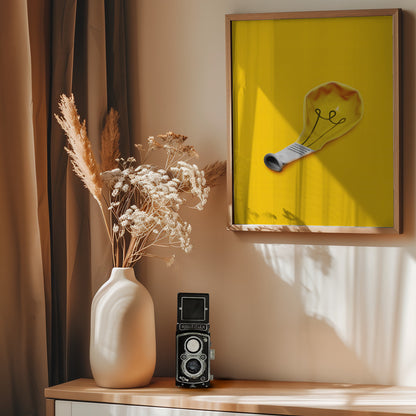 Deflated Idea - Poster / Art Print - interiör