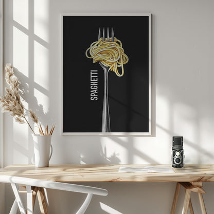 Spaghetti - Poster / Art Print - interiör