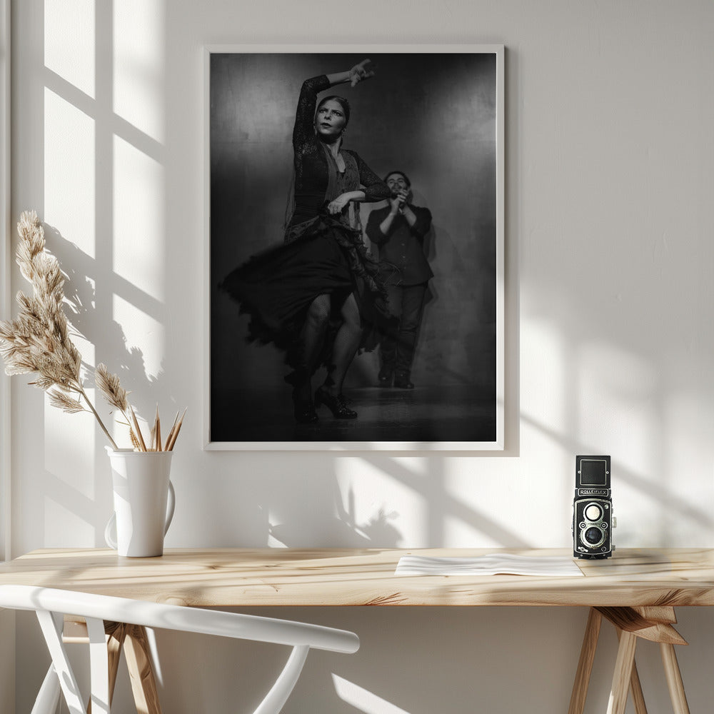 Flamenco Dancer - Poster / Art Print - interiör