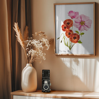 Flower composition III - Poster / Art Print - interiör