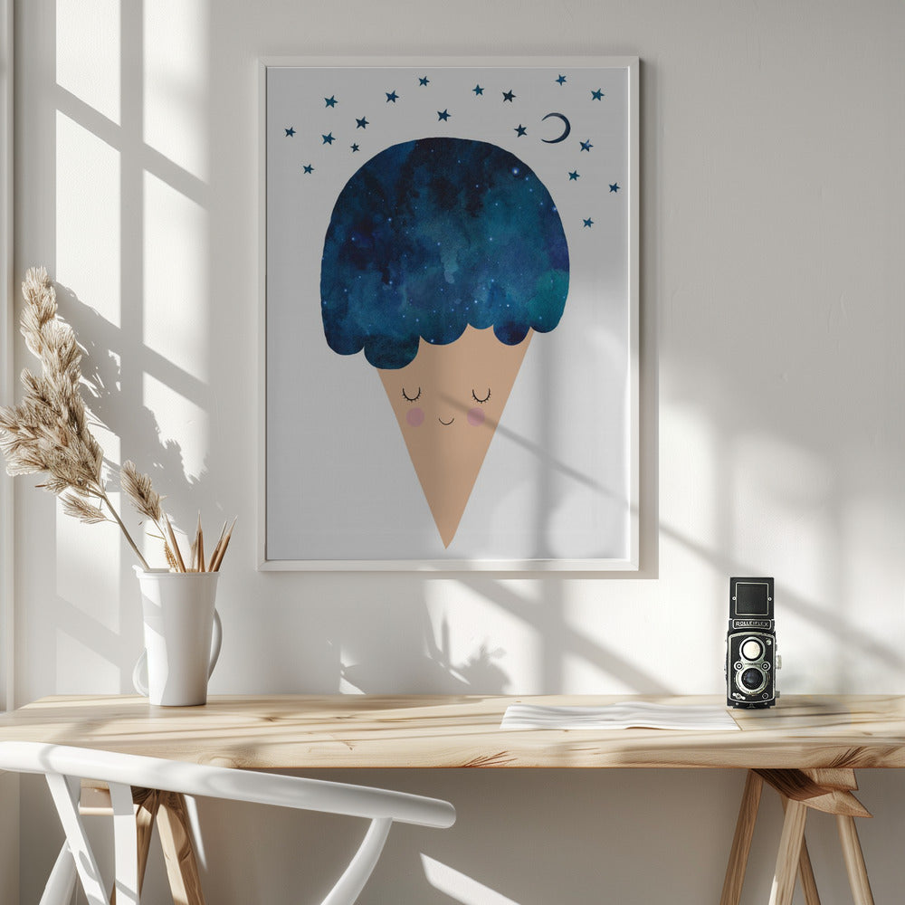 Sleep Well - Poster / Art Print - interiör