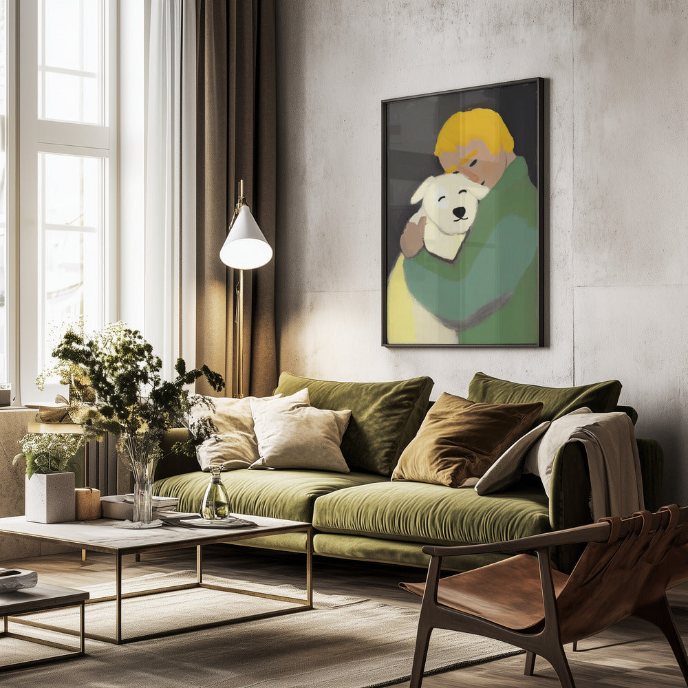 Oh My Dog - Poster / Art Print - interiör