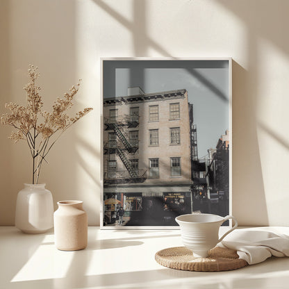New York City Street scecne - Poster / Art Print - interiör