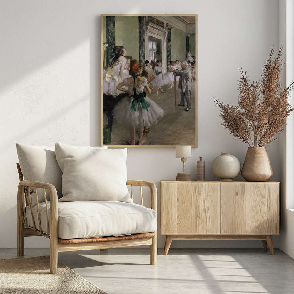 La Classe De Danse - Poster / Art Print - interiör