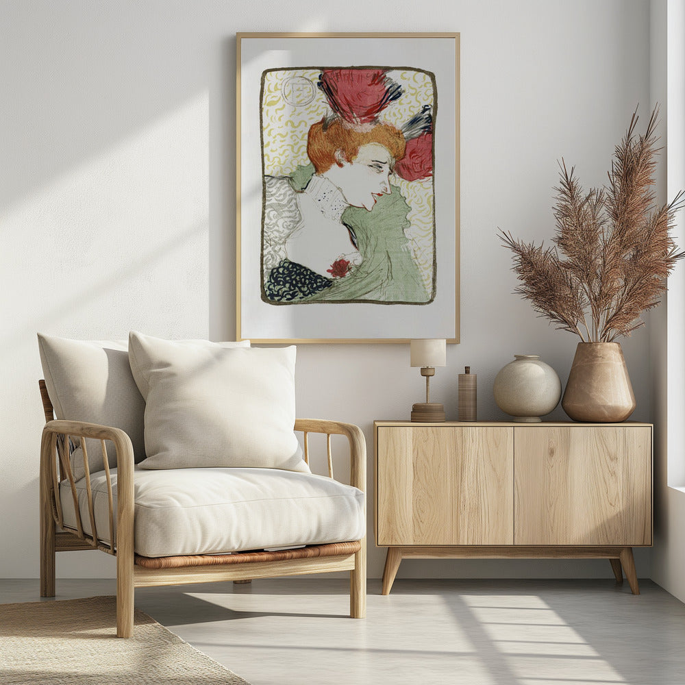 Bust of Mademoiselle Lender (1895) - Poster / Art Print - interiör