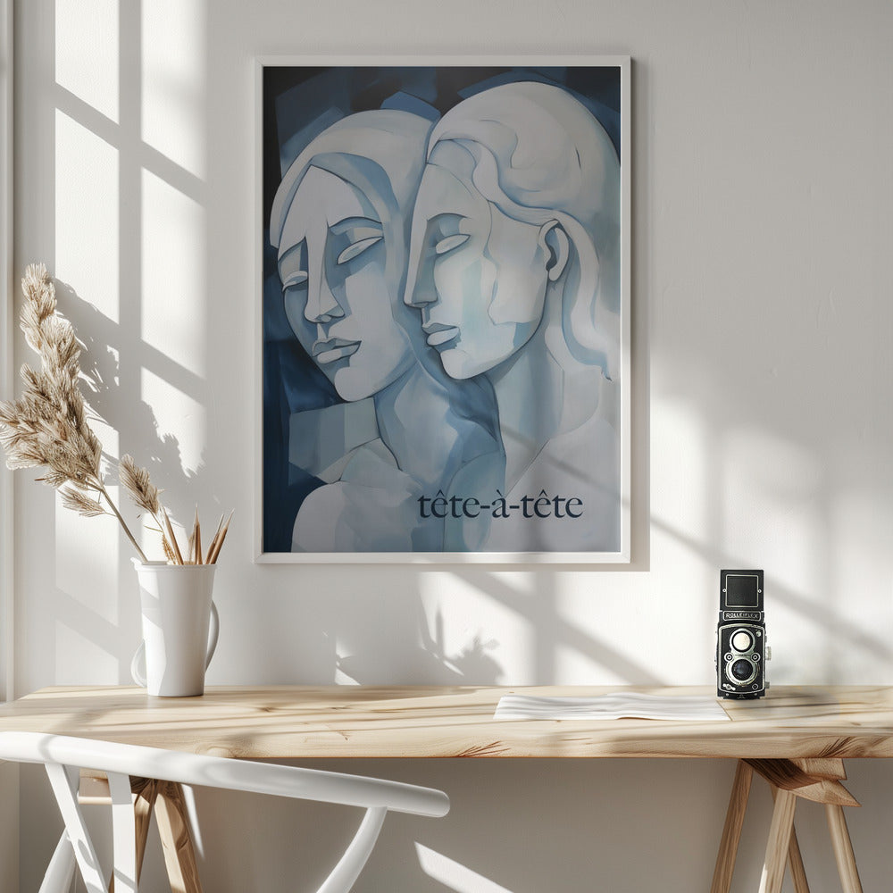 Tete-a-tete - Poster / Art Print - interiör