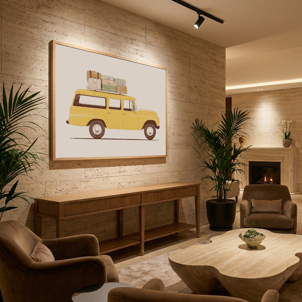 Summer Car ★★★ - Poster / Art Print - interiör