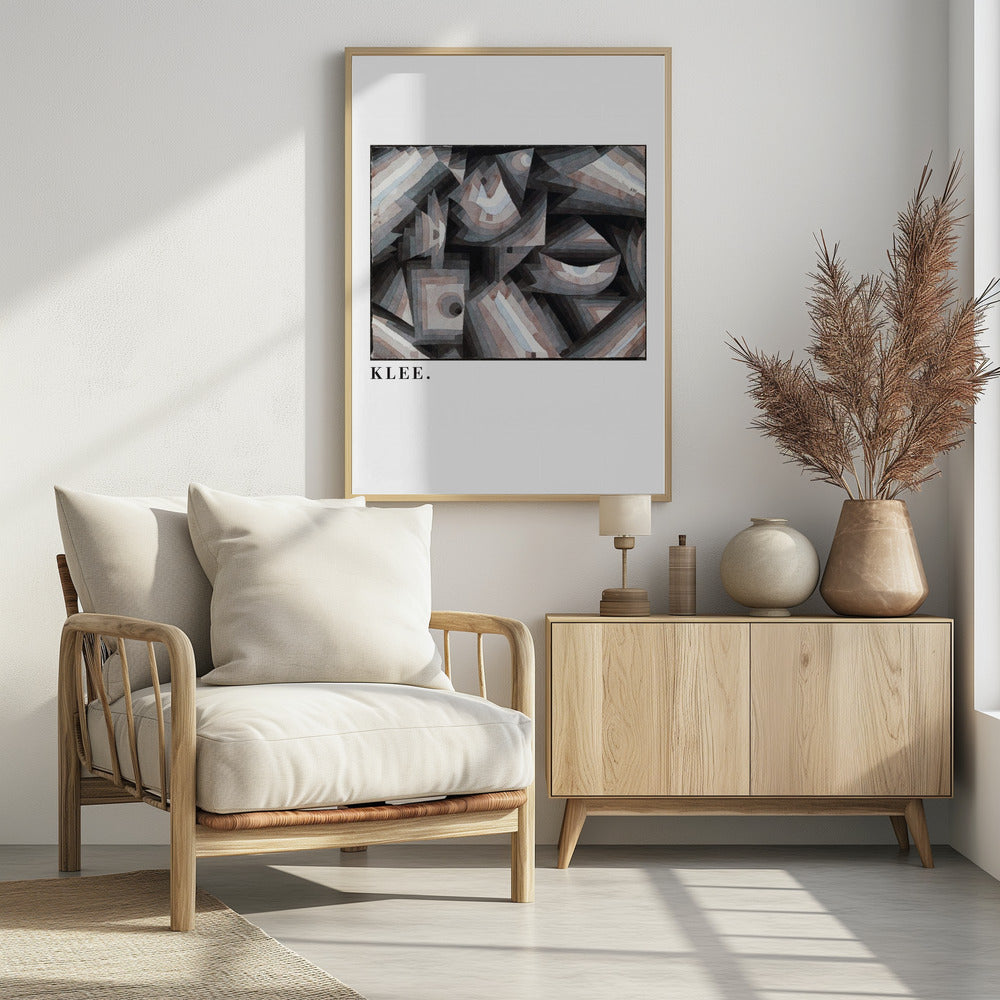 Crystal gradation 1921 - Poster / Art Print - interiör