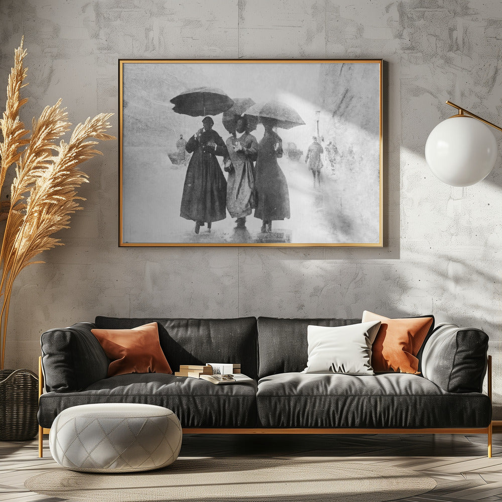 Some People Stay In Your Heart Forever - Poster / Art Print - interiör