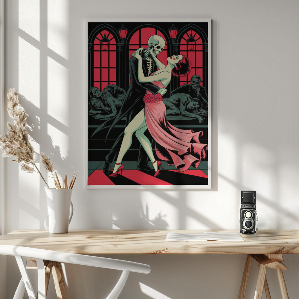 A Dance With Death - Poster / Art Print - interiör