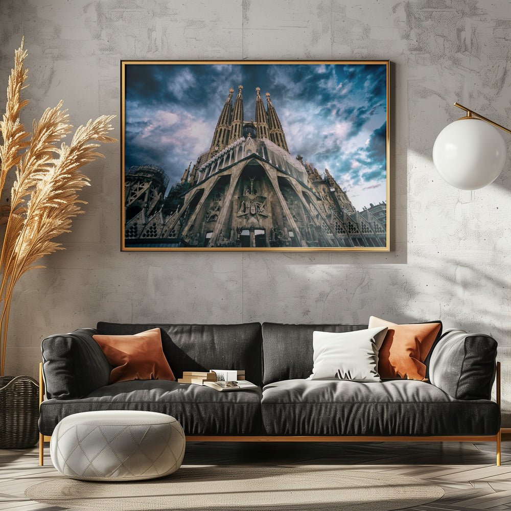 La Sagra De Familia... - Poster / Art Print - interiör