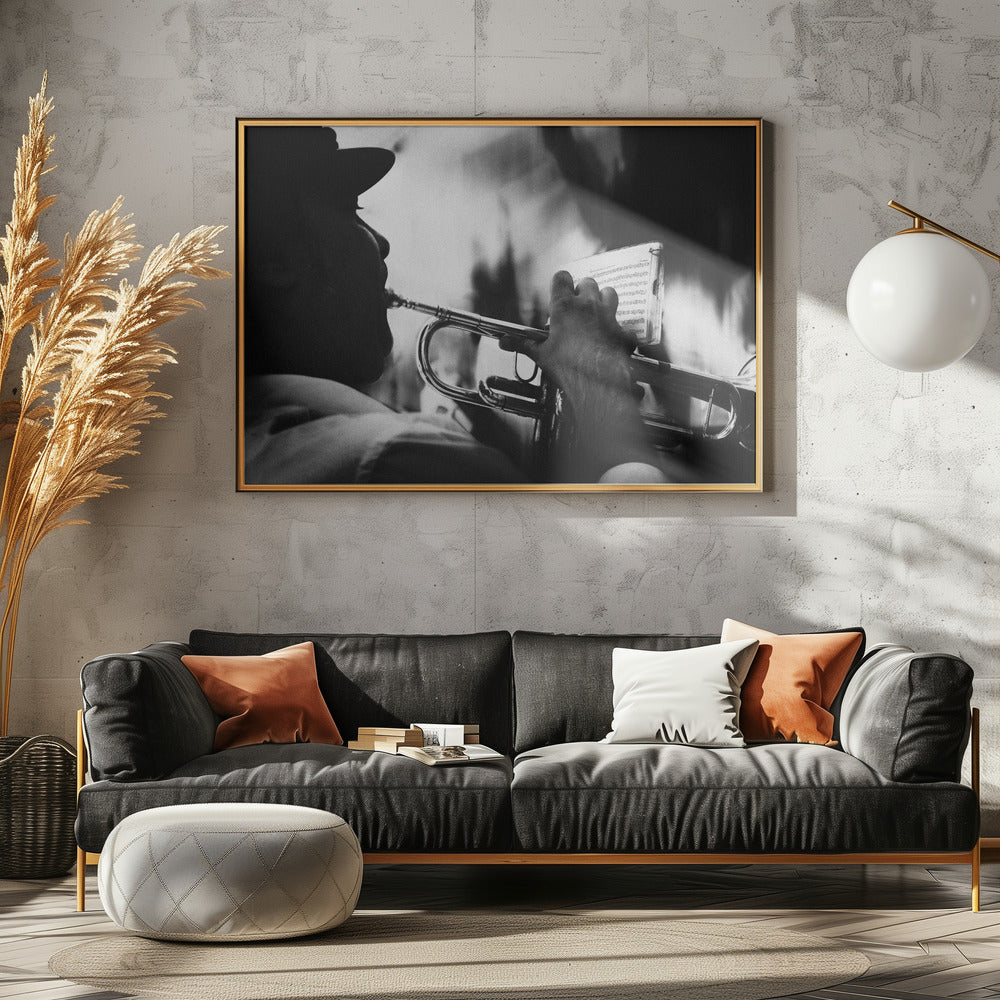 just follow my lead - Poster / Art Print - interiör